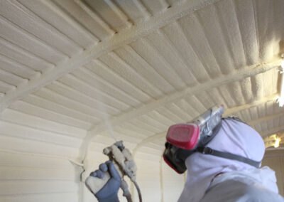 Spray Foam Insulation in Metal Buildings in Midland